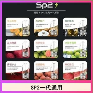 馬來西亞SP2S煙彈悅刻relx/ilia一代通用彈