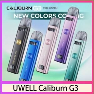 UWELL Caliburn G3咖哩棒G3 KIT電子煙2主機官網評價說明書